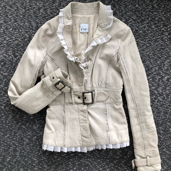 Paola Frani Leather Jacket - Picture 9 of 15